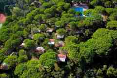 Kemping madártávlatból