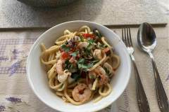 Tenger gyümölcsei spagetti