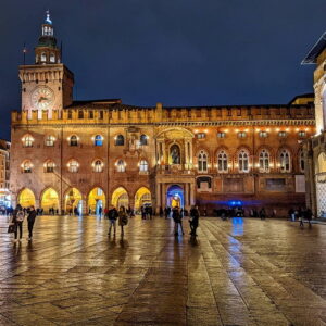 Piazza Maggiore a város központja